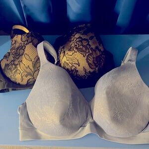 Cacique Bra Bundle 42 DD wireless and wire free